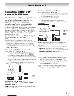 Предварительный просмотр 17 страницы Toshiba 46UX600U Owner'S Manual