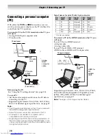 Предварительный просмотр 20 страницы Toshiba 46UX600U Owner'S Manual