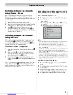 Предварительный просмотр 41 страницы Toshiba 46UX600U Owner'S Manual