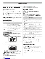 Предварительный просмотр 42 страницы Toshiba 46UX600U Owner'S Manual