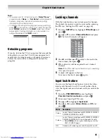 Предварительный просмотр 45 страницы Toshiba 46UX600U Owner'S Manual