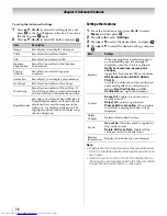 Предварительный просмотр 74 страницы Toshiba 46UX600U Owner'S Manual