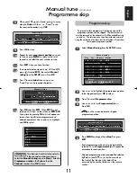 Предварительный просмотр 11 страницы Toshiba 46WM48 Series Owner'S Manual