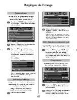 Предварительный просмотр 41 страницы Toshiba 46WM48 Series Owner'S Manual