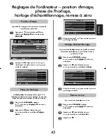 Предварительный просмотр 43 страницы Toshiba 46WM48 Series Owner'S Manual