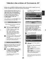 Предварительный просмотр 45 страницы Toshiba 46WM48 Series Owner'S Manual