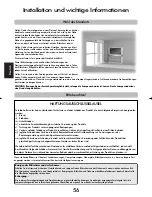 Предварительный просмотр 56 страницы Toshiba 46WM48 Series Owner'S Manual