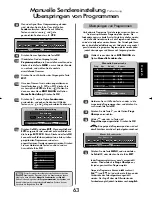 Предварительный просмотр 63 страницы Toshiba 46WM48 Series Owner'S Manual