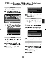 Предварительный просмотр 69 страницы Toshiba 46WM48 Series Owner'S Manual