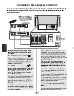 Предварительный просмотр 84 страницы Toshiba 46WM48 Series Owner'S Manual