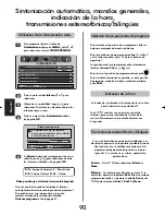 Предварительный просмотр 90 страницы Toshiba 46WM48 Series Owner'S Manual