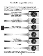 Предварительный просмотр 92 страницы Toshiba 46WM48 Series Owner'S Manual