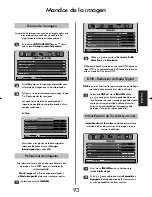 Предварительный просмотр 93 страницы Toshiba 46WM48 Series Owner'S Manual