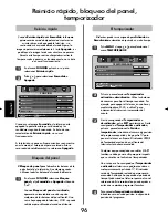 Предварительный просмотр 96 страницы Toshiba 46WM48 Series Owner'S Manual