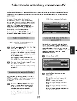 Предварительный просмотр 97 страницы Toshiba 46WM48 Series Owner'S Manual