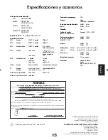 Предварительный просмотр 105 страницы Toshiba 46WM48 Series Owner'S Manual