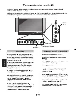 Предварительный просмотр 112 страницы Toshiba 46WM48 Series Owner'S Manual