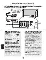 Предварительный просмотр 136 страницы Toshiba 46WM48 Series Owner'S Manual