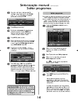 Предварительный просмотр 141 страницы Toshiba 46WM48 Series Owner'S Manual