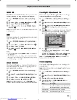 Предварительный просмотр 55 страницы Toshiba 46WX800U Owner'S Manual