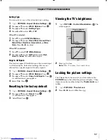 Предварительный просмотр 57 страницы Toshiba 46WX800U Owner'S Manual