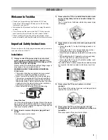 Preview for 3 page of Toshiba 47WL66A Owner'S Manual