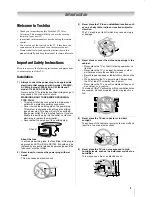 Предварительный просмотр 3 страницы Toshiba 47WL68A Owner'S Manual