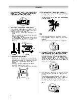 Предварительный просмотр 4 страницы Toshiba 47WL68A Owner'S Manual