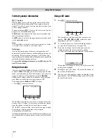 Предварительный просмотр 22 страницы Toshiba 47WL68A Owner'S Manual