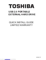 Preview for 1 page of Toshiba 480082-D0 Quick Install Manual