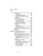 Preview for 20 page of Toshiba 5005-S504 User Manual