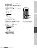 Preview for 41 page of Toshiba 50A60 Owner'S Manual