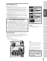 Предварительный просмотр 7 страницы Toshiba 50H13 Owner'S Manual