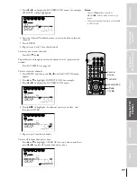 Предварительный просмотр 27 страницы Toshiba 50H13 Owner'S Manual