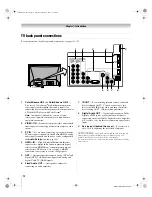 Предварительный просмотр 12 страницы Toshiba 50HM67 - 50" Rear Projection TV Owner'S Manual