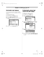 Предварительный просмотр 31 страницы Toshiba 50HM67 - 50" Rear Projection TV Owner'S Manual