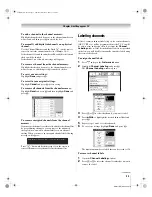 Предварительный просмотр 33 страницы Toshiba 50HM67 - 50" Rear Projection TV Owner'S Manual