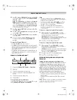 Предварительный просмотр 39 страницы Toshiba 50HM67 - 50" Rear Projection TV Owner'S Manual