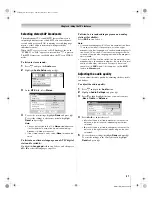 Предварительный просмотр 47 страницы Toshiba 50HM67 - 50" Rear Projection TV Owner'S Manual