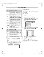 Предварительный просмотр 51 страницы Toshiba 50HM67 - 50" Rear Projection TV Owner'S Manual