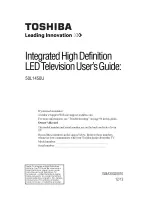 Toshiba 50L1450U User Manual preview