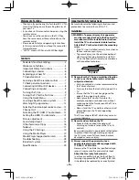 Предварительный просмотр 3 страницы Toshiba 50L2300 series Owner'S Manual