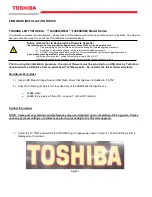 Preview for 8 page of Toshiba 50L3400U Service Manual