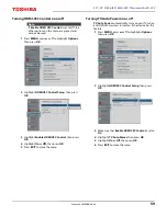 Preview for 59 page of Toshiba 50L711M18 Manual