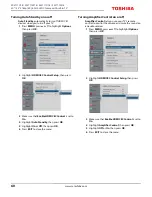 Preview for 60 page of Toshiba 50L711M18 Manual