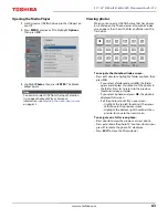 Preview for 63 page of Toshiba 50L711M18 Manual