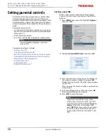 Preview for 74 page of Toshiba 50L711M18 Manual