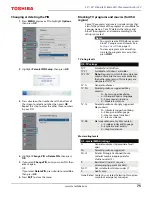 Preview for 75 page of Toshiba 50L711M18 Manual