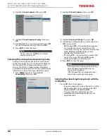 Preview for 80 page of Toshiba 50L711M18 Manual