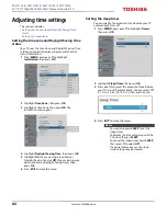 Preview for 82 page of Toshiba 50L711M18 Manual